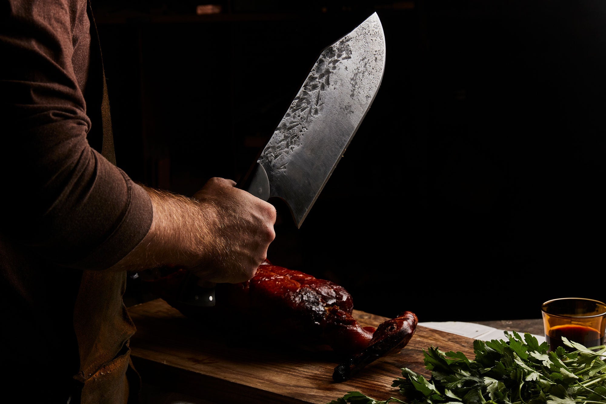 hand made custom commission by 13 knives in Melbourne australia